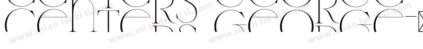 Centers George字体转换